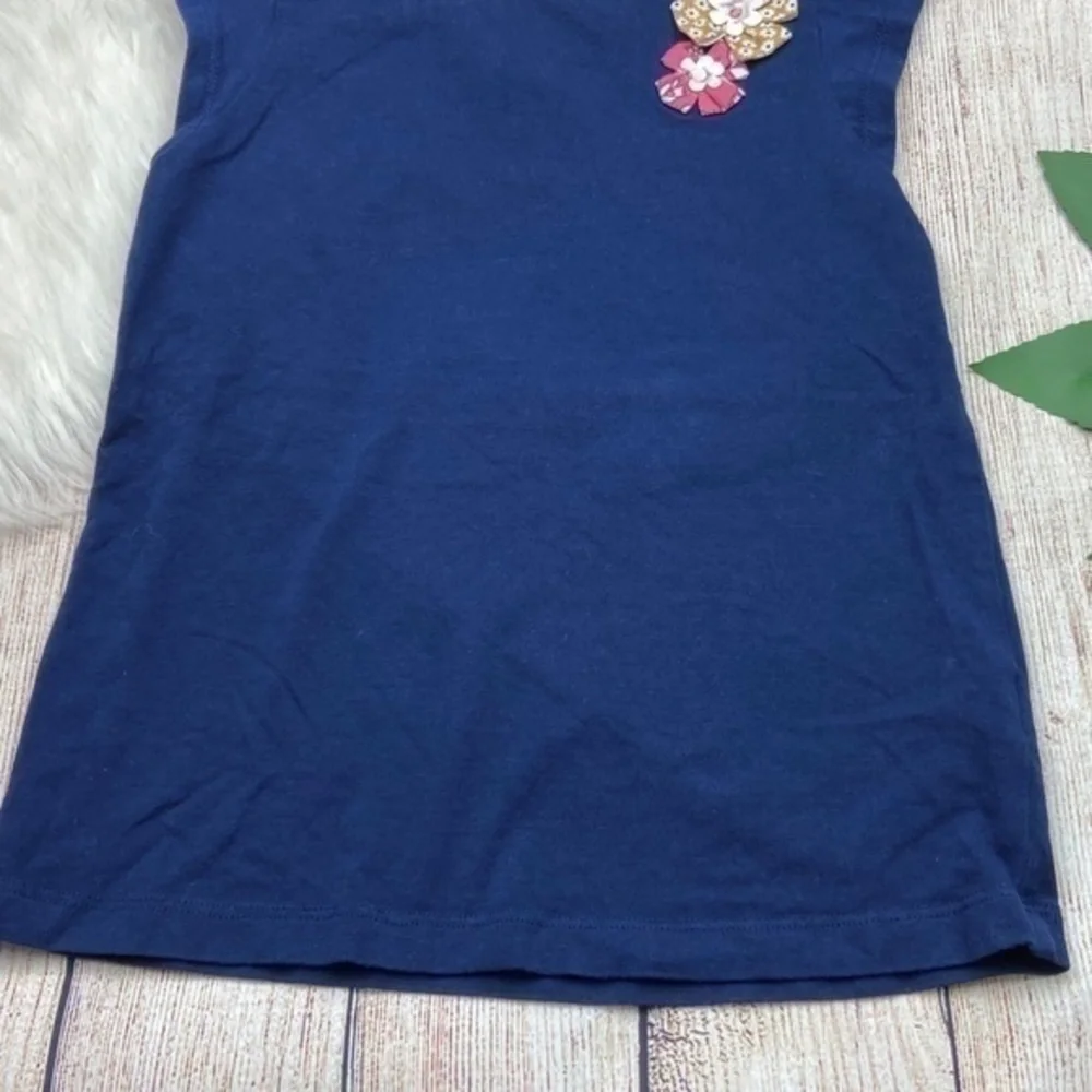 Carters Girls Cap Sleeve Top Size 5 Dark Blue